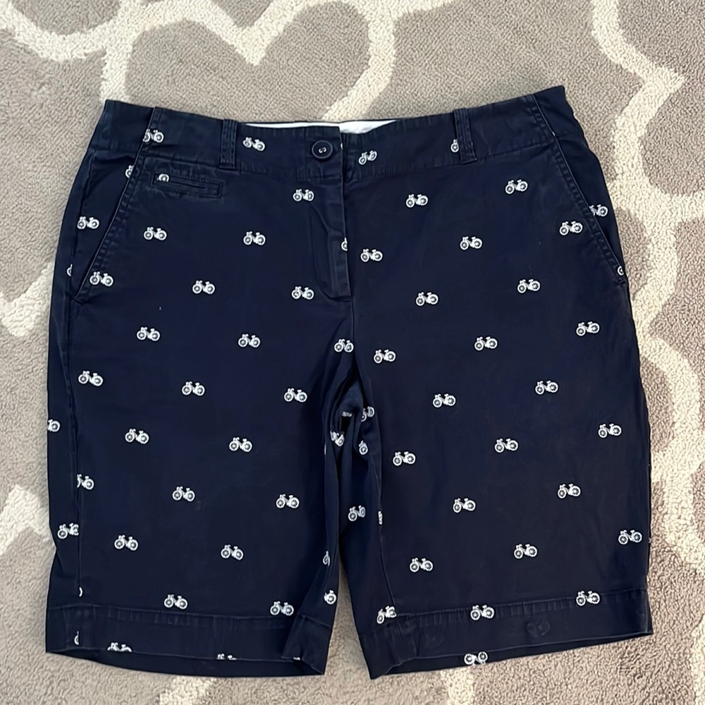 Talbots Bermuda shorts size 12 dark blue